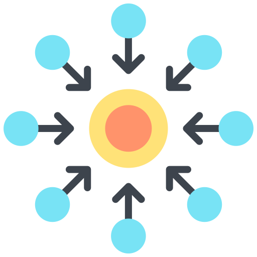 Centralisation Icon